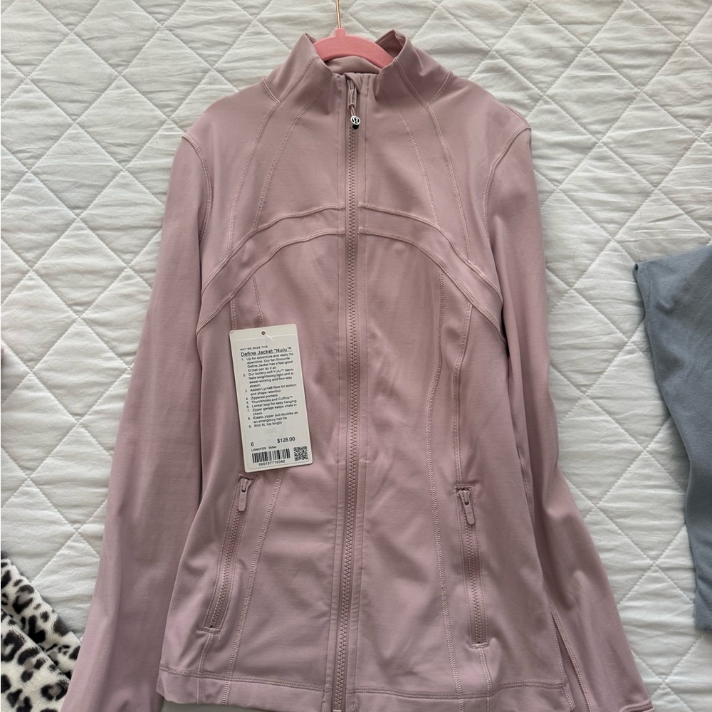 Lululemon Athletica Light Pink Utility Jacket